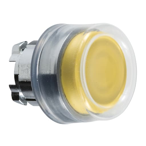 Square-D / Schneider - Square D ZB4BP5 22 mm Yellow Round Extended Non-Illuminated Push Button Operator