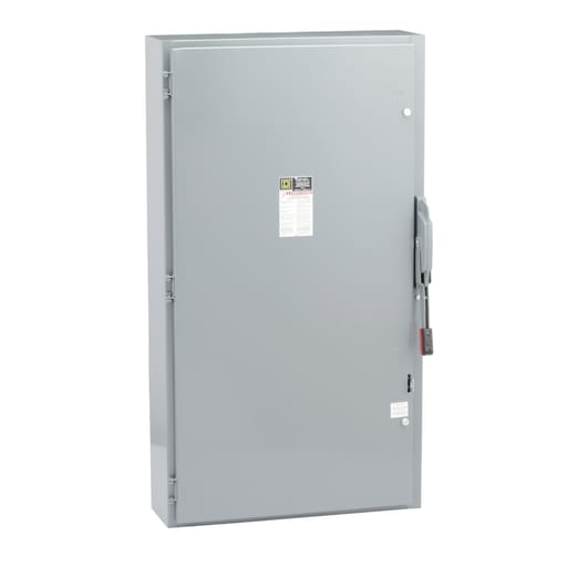 Square-D / Schneider - Square D H365 600 VAC 400 Amp 3-Pole Class H/J/K/L/R Fusible Heavy Duty Safety Switch