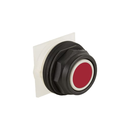 Square-D / Schneider - Square D 9001SKR1RH6 30 mm 600 VAC Momentary 1NC Red Lens Plastic Bezel Non-Illuminated Push Button