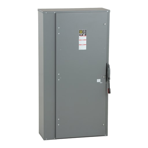 Square-D / Schneider - Square D HU367 600 VAC 800 Amp 3-Pole Non-Fusible Heavy Duty Safety Switch