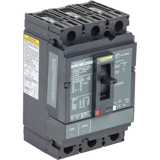 Square-D / Schneider - SQD HLL36025LV MOLDED CASE CIRCUIT BREAKER 600V 25A
