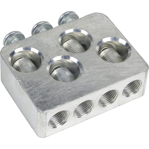 Square-D / Schneider - Square D AL1200R53K 3/0 AWG to 600 MCM Copper/Aluminum Circuit Breaker Mechanical Lug Kit