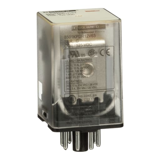 Square-D / Schneider - SQD 8501KPDR12V63 Relay, Harmony 85