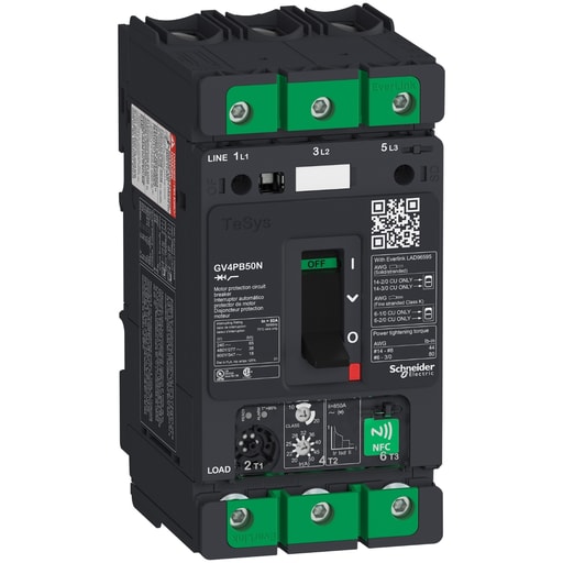 Square-D / Schneider - SQUARED GV4PB50N Motor circuit brea