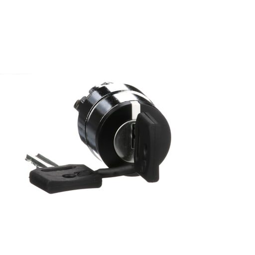 Square-D / Schneider - Square D ZB4BG4 22 mm 2-Position Maintained Key Non-Illuminated Selector Switch Operator