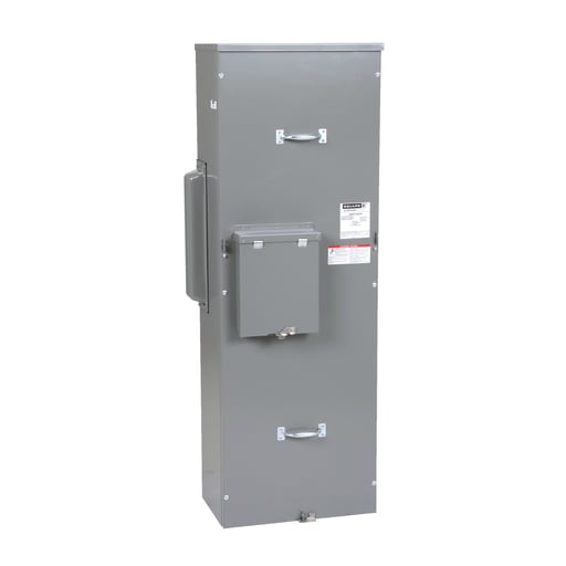 Square-D / Schneider - Square D EZM31000CB 120/240 VAC 1000 Amp 3-Phase 4-Wire Underground Feed Meter Center Circuit Breaker