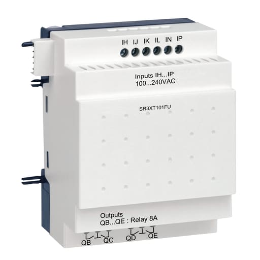 Square-D / Schneider - Square D SR3XT101FU ZELIO SR3 EXPANSION MODULE 10 I-O