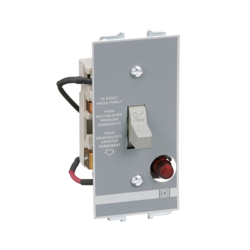 Square-D / Schneider - Square D 2510FO1P 277 VAC 16 Amp 1 Hp 1-Pole Open Type Non-Reversing Manual Starter