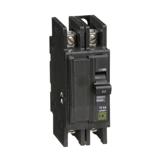 Square-D / Schneider - Square D QOU260 Miniature Circuit Breaker 60A 120/240V 2P