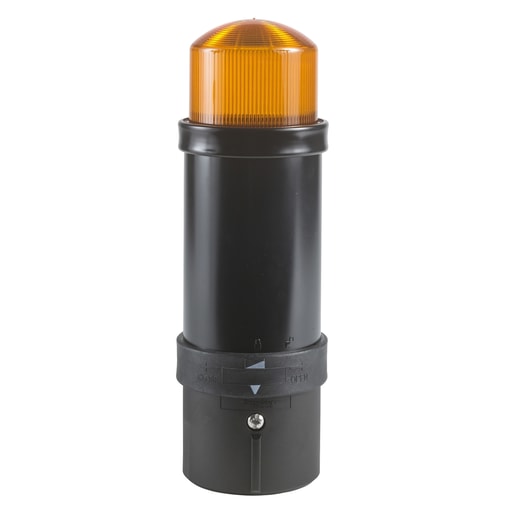 Square-D / Schneider - Square D XVBL8G5 70 mm 120 VAC 290 mA 10 W Orange Polycarbonate Strobe LED Illuminated Beacon