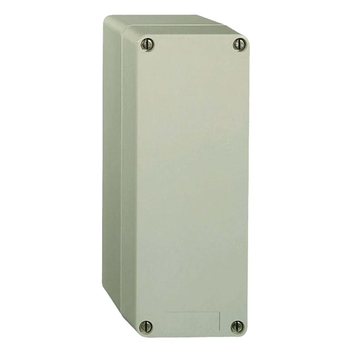 Square-D / Schneider - Square D XAPA2100 3.34 x 8.90 Inch NEMA 4/4X/13 Glass Reinforced Polyester Push Button Undrilled Enclosure