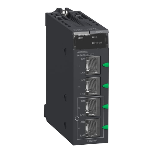 Square-D / Schneider - Square D BMXNOC0401 ETHERNET/IP & MODBUS TCP M340