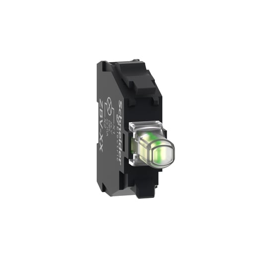 Square-D / Schneider - Square D ZBVM1 22 mm 230 to 240 VAC White Push Button Light Module