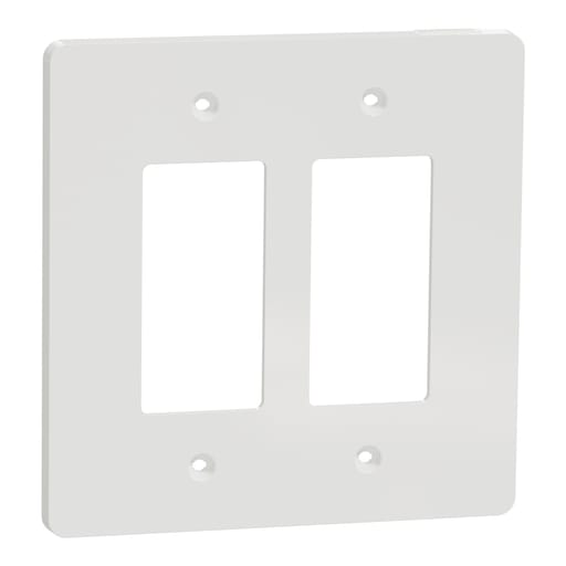 Square-D / Schneider - SQD SQWS141002WH Cover frame, X Ser