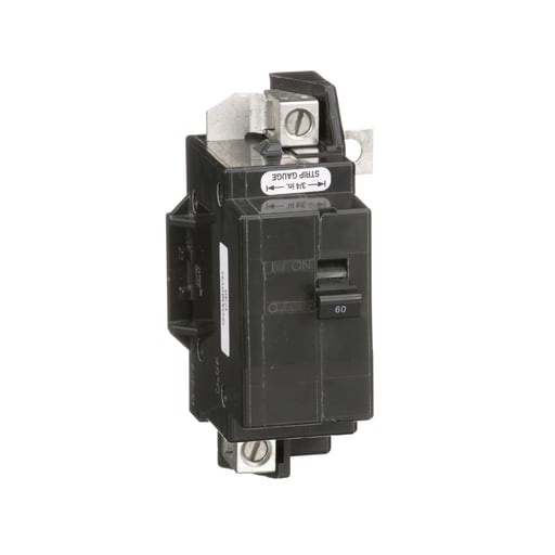 Square-D / Schneider - Square D QOM60VH Main Circuit Breaker 60A 120/240V 1Ph 2P , Bolt-On
