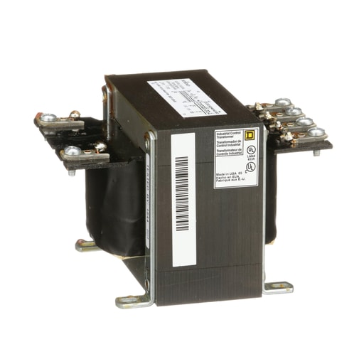 Square-D / Schneider - Square D 9070EO4D1 300 VA 480 VAC Primary 110/115/120 VAC Secondary 1-Phase Control Transformer