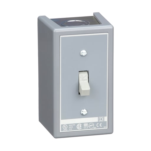 Square-D / Schneider - Square D 2510KG2 600 VAC 230 VDC 30 Amp 10 Hp 3-Pole NEMA 1 3-Phase Manual Switch