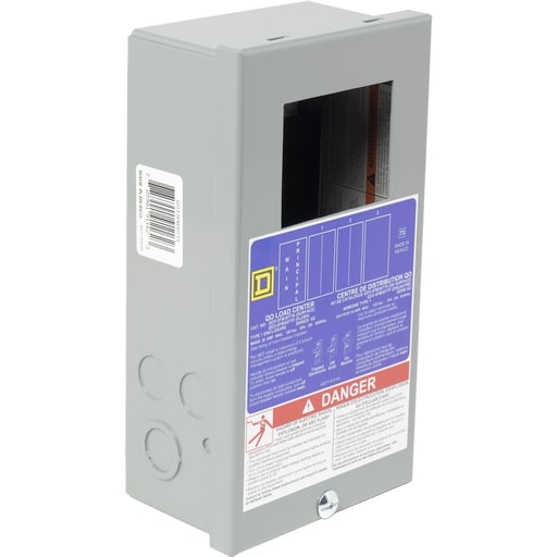Square-D / Schneider - Square D QO35FM30TTS 120 VAC 30 Amp 1-Phase 2-Wire 5-Circuit NEMA 1 Main Breaker Load Center