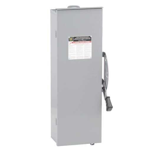 Square-D / Schneider - Square D DTU223RB Safety Switch Not Fusible NEMA-3R 240V 100A 2P , Double Throw