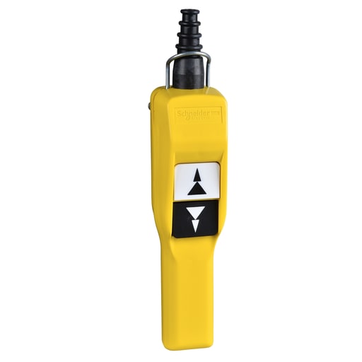 Square-D / Schneider - Square D XACA207 600 VAC 10 Amp 2NO NEMA 4/4X/5 Yellow Polypropylene Pendant Station