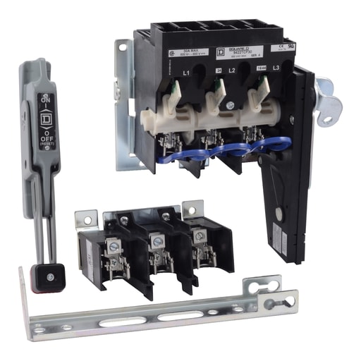 Square-D / Schneider - Square D 9422ATCF301 30 Amp 600 VAC/VDC NEMA 1/3/3R/4/12 Fusible Disconnect Switch