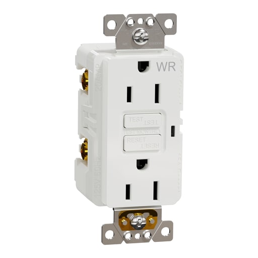 Square-D / Schneider - SQD SQR51103WH Socket-outlet, X Ser
