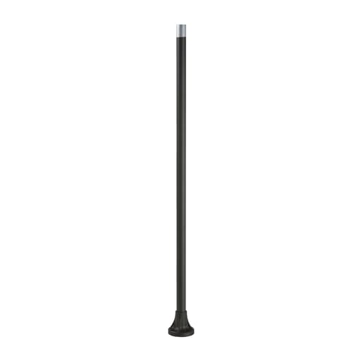 Square-D / Schneider - Square D XVBZ04 31.15 Inch x 800 mm Black Aluminum Tower Light Tube with Integral Plastic Mounting Base