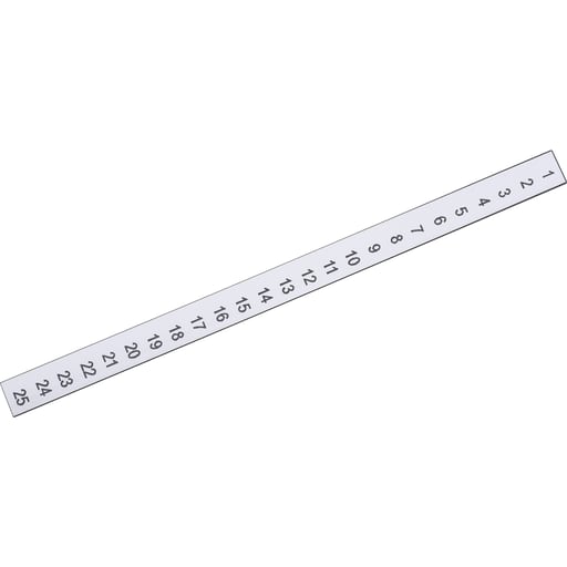 Square-D / Schneider - Square D 9080GH230 Vinyl Terminal Block Strip Marker