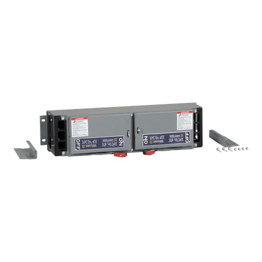 Square-D / Schneider - Square D QMB362T1 6 Inch 600 VAC 30 Amp 3-Pole Fusible Panelboard Branch Switch Unit