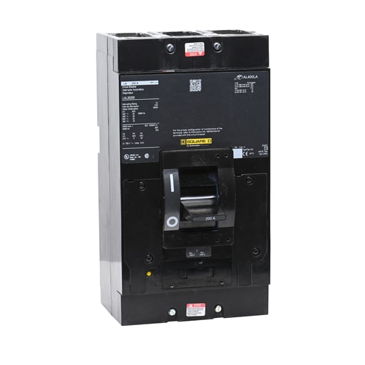 Square-D / Schneider - Square D LAL26200 600 Volt 200 Amp Molded Case Circuit Breaker