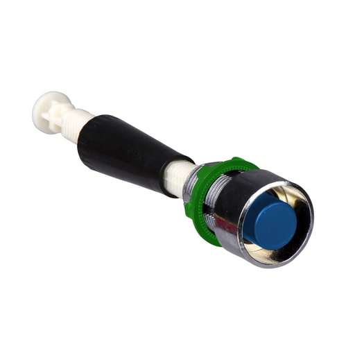 Square-D / Schneider - Square D XB4BA961 22 mm 600 VAC 1.2 Amp Blue Round Flush/Adjustable Shaft Push Button Reset Operator