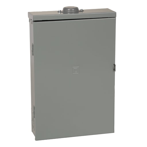 Square-D / Schneider - Square D QO124L125PGRB Load Center QO 125A 240V 1Ph 24SP NEMA-3R , Plug-On Neutral
