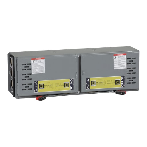 Square-D / Schneider - Square D QMJ364T 600 VAC 250 VDC 200 Amp 3-Pole Steel Panel/Surface Mount Fusible Panelboard Branch Switch Unit