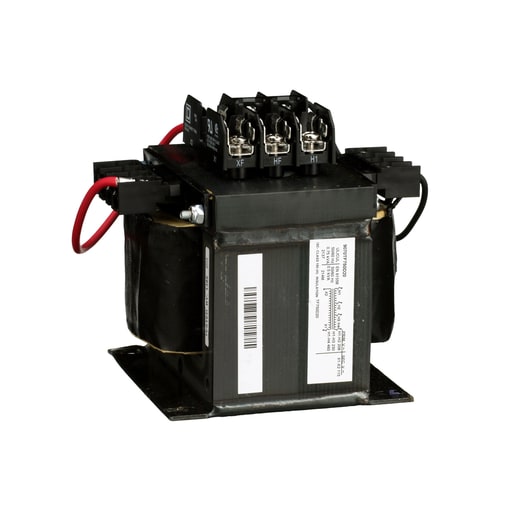 Square-D / Schneider - Square D 9070TF750D20 750 VA 208/230/460 VAC Primary 115 VAC Secondary 1-Phase Control Transformer