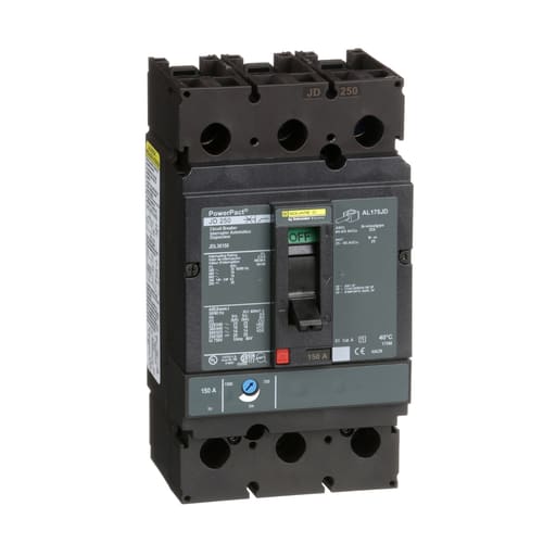 Square-D / Schneider - Square D JDL36150 600 Volt 150 Amp Molded Case Circuit Breaker