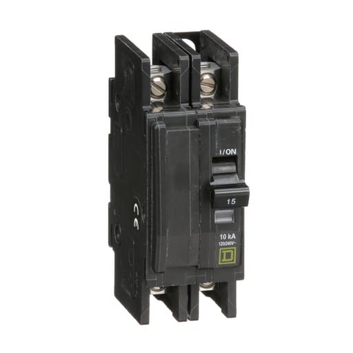 Square-D / Schneider - Square D QOU215 Miniature Circuit Breaker 15A 120/240V