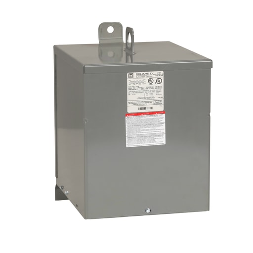 Square-D / Schneider - Square D 7S7F 7.5 kVa 208 VAC Primary 120/240 VAC Secondary Dry Type General Purpose Transformer