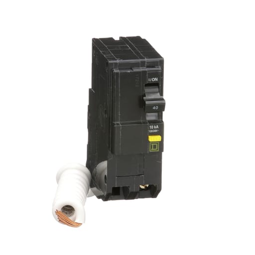 Square-D / Schneider - Square D QO240GFI Miniature Circuit Breaker w/GFI 40A 120/240V 2P 1Ph , Plug-On