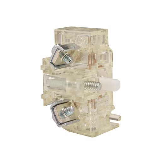 Square-D / Schneider - Square D 9001KA3G 600 VAC 10 Amp 1NC Silver Alloy Ring Tongue Terminal Push Button Contact Block