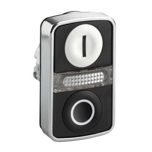 Square-D / Schneider - SQUARED ZB4BW7A1721 Illuminated dou
