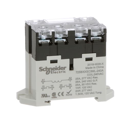 Square-D / Schneider - SQD 725BXXSC3ML-240A Power relay, S