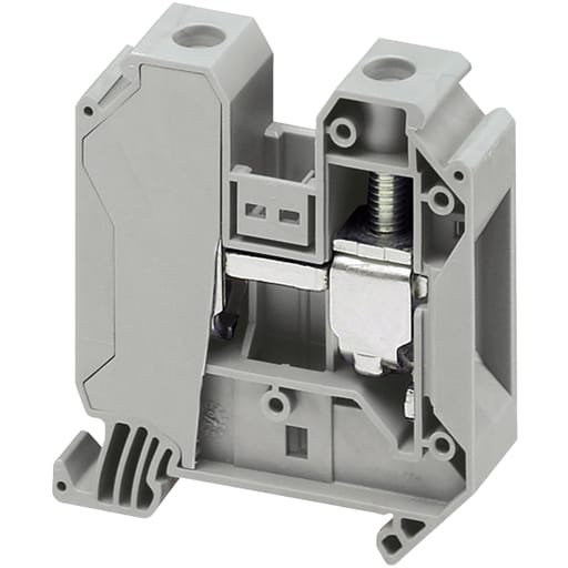 Square-D / Schneider - Square D NSYTRV352 35 mm 2-Point Gray 14 AWG Solid/Stranded Copper Screw Terminal Block