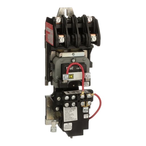 Square-D / Schneider - Square D 8903LXO20V01 24 VAC 30 Amp 2-Pole 2NO Open Type Mechanically Held Lighting Contactor