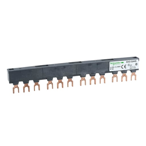 Square-D / Schneider - Square D GV2G445 45 mm 3-Pole 600 VAC 63 Amp Manual Starter Busbar