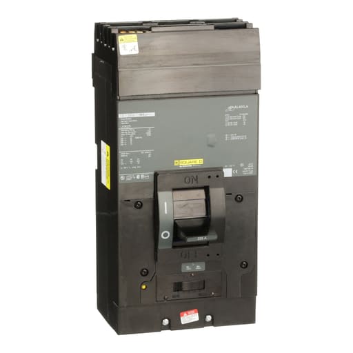Square-D / Schneider - Square D LA36225 3-Pole 225 Amp 600 Volt Thermal Magnetic Molded Case Circuit Breaker