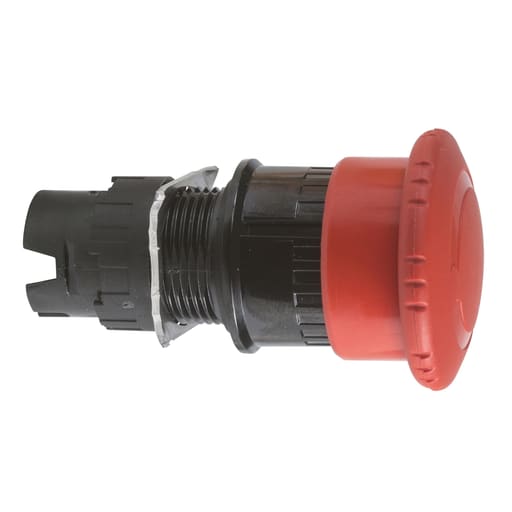 Square-D / Schneider - Square D ZB6AS834 16 mm Red Mushroom Head Turn-to-Release Push Button Operator