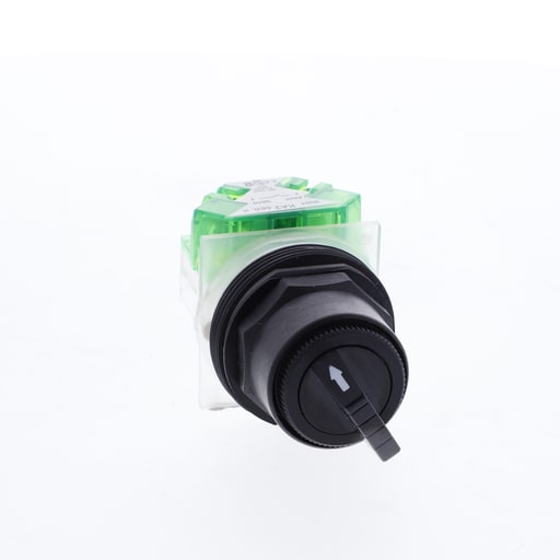 Square-D / Schneider - Square D 9001SKS11BH5 30 mm 10 Amp 600 VAC/VDC 1NO 2-Position Round Knob Non-Illuminated Selector Switch