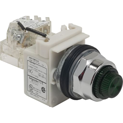 Square-D / Schneider - SQD 9001KT1LGG31 Push-to-test pilot