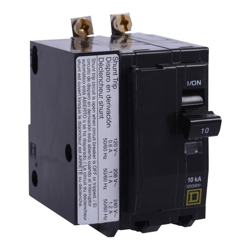 Square-D / Schneider - Square D QOB2251021 2-Pole 25 Amp 120/240 Volt Bolt-On Thermal Magnetic Miniature Circuit Breaker
