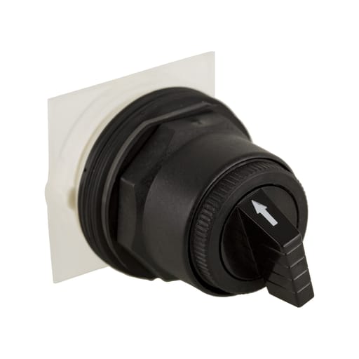 Square-D / Schneider - Square D 9001SKS88B 30 mm 4-Position Black Maintained Knob Non-Illuminated Selector Switch Operator
